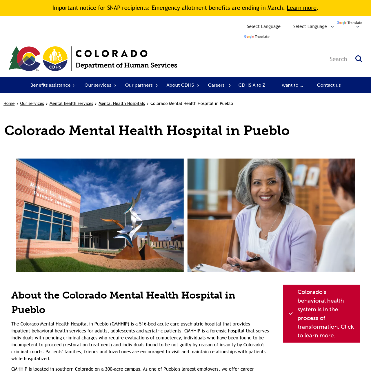 Colorado Mental Health Hospital