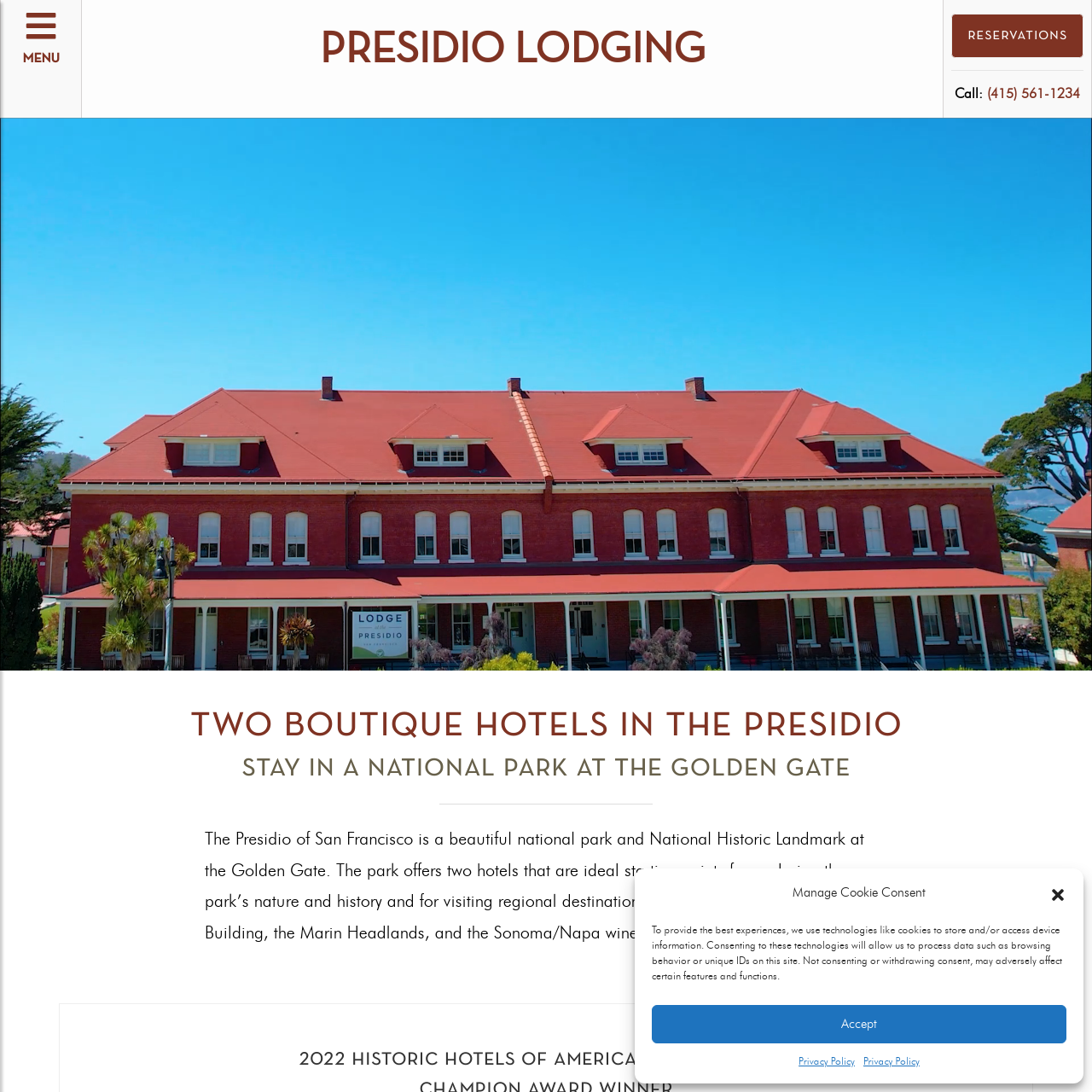 Presidio LodgingSan Francisco, California,USAEpicsubmit