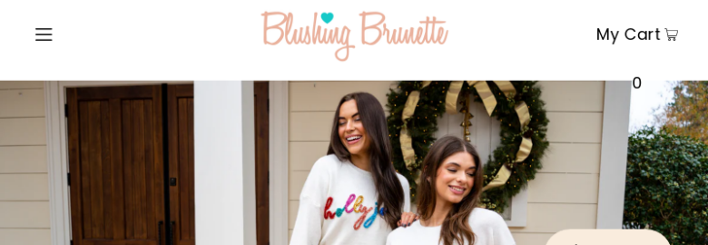 Blushing Brunette