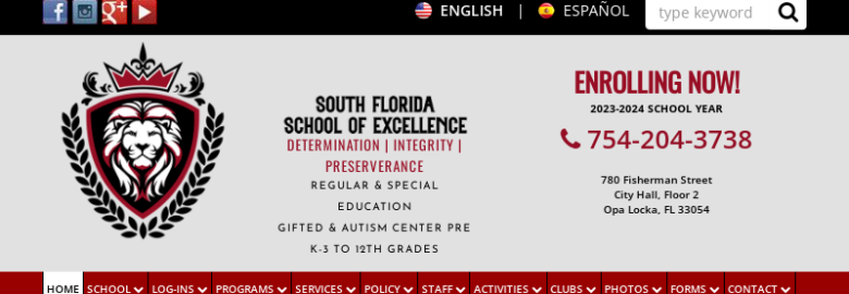 South Florida School of Excellence 