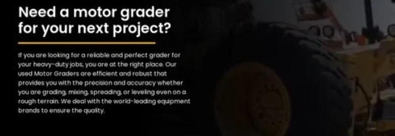 Used Motor Grader